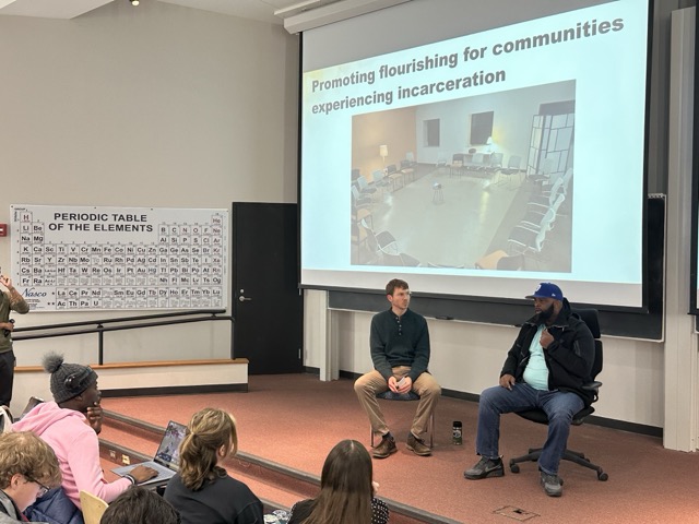 Aaron and Dan presenting to ASHF