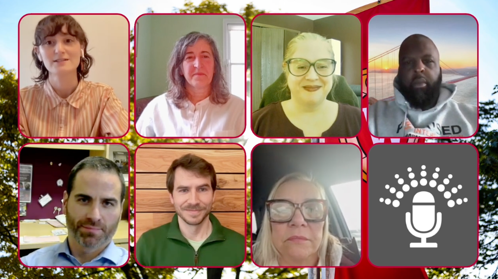Picture of Talia, Carmen, Karen, Aaron, Mike, Dan, and Deb